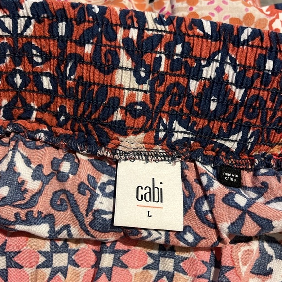 Cabi Isabel Layered/Tiered Skirt, Multi-colored, Size L - Picture 5 of 5